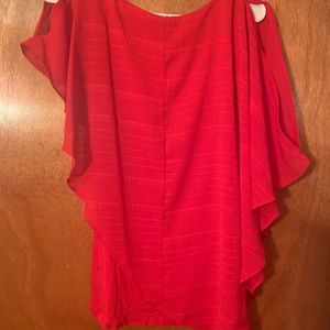 Dressy Red Top